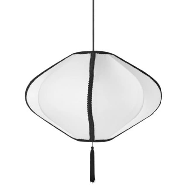 Beliani Pendant Lamp Tucuro White