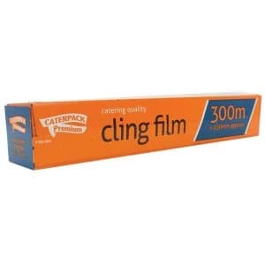 Caterpack 450mmx300mm Cling Film Antibacterial