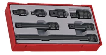 Teng Tools TT9207 7 Piece 1/2" Drive Impact Socket Accessory Set