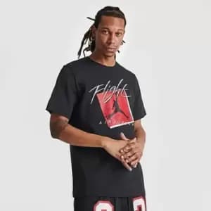 Mens Jordan Boxed Flight Logo Graphic T-Shirt