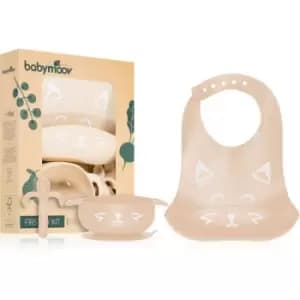 Babymoov FIRST'ISY Kit 6-12 m dinnerware set for children Fox 3 pc