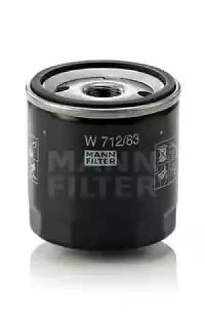 Oil Filter W712/83 By Mann