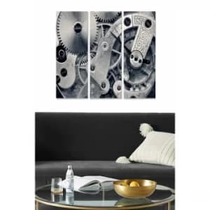 MDF239703958 Multicolor Decorative MDF Painting (3 Pieces)