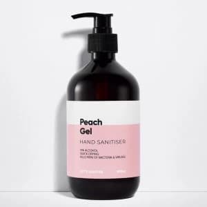 Lets Sanitise Peach Sanitiser Gel 500ml