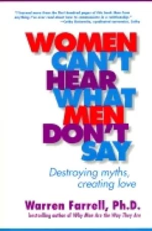 women cant hear what men dont say destroying myths creating love