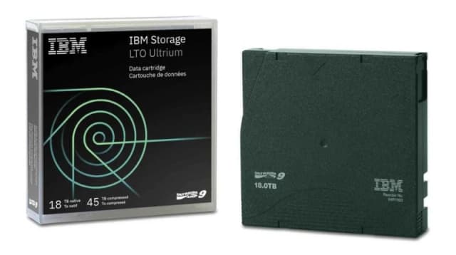 IBM LTO Ultrium 9 Data Cartridge - 18TB / 45TB