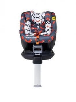 Cosatto All In All I Rotate Group 0+ 1/2/3 Car Seat - Charcoal Mister Fox
