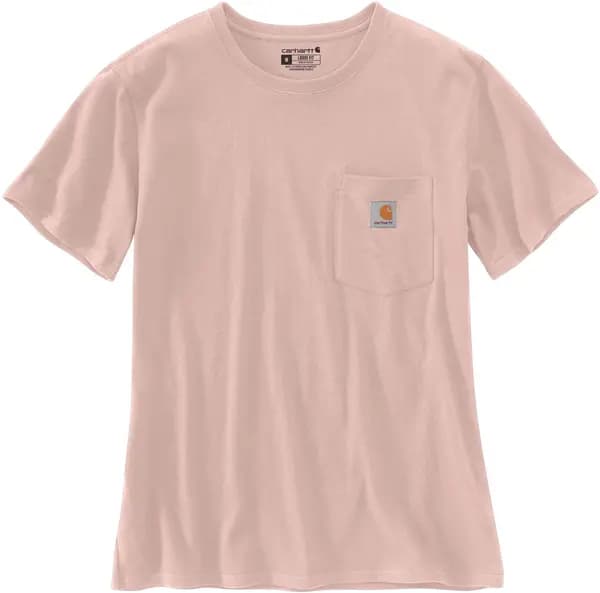 Carhartt Workwear Pocket Womens T-Shirt, pink, Size L