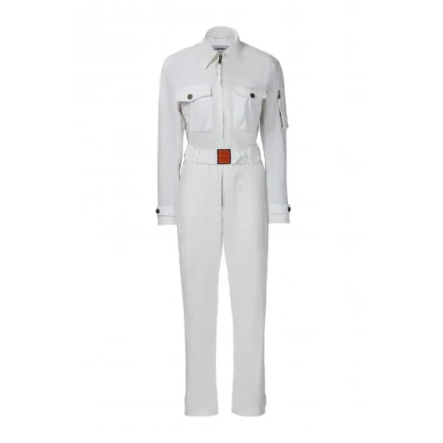 Bombers Original Womens jumpsuit Bombers All Over Blanc Female L