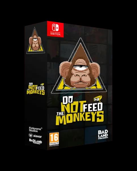 Do Not Feed The Monkeys Collectors Edition Nintendo Switch Game