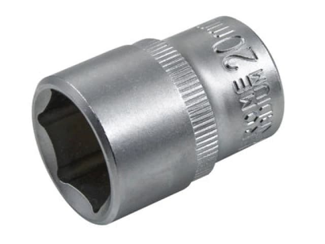 Faithfull Hex Socket 1/2In Drive 20mm Faisoc1220Q