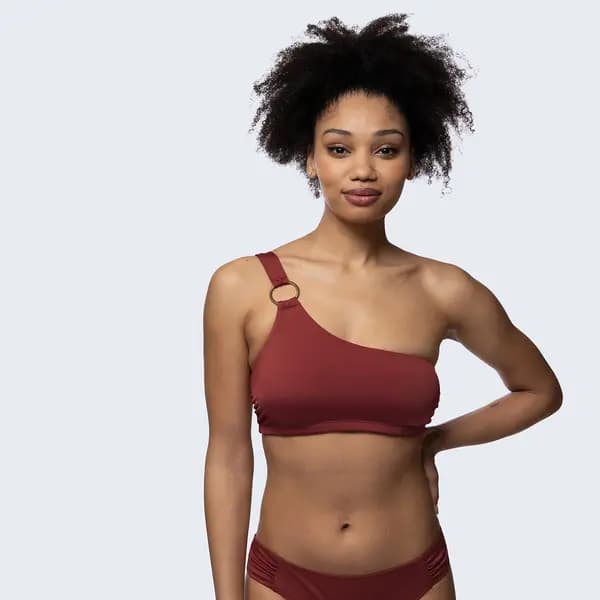 Azores Asymmetric Bikini Top
