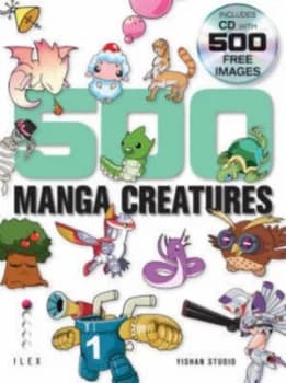 500 Manga Creatures by Yishan Li Paperback