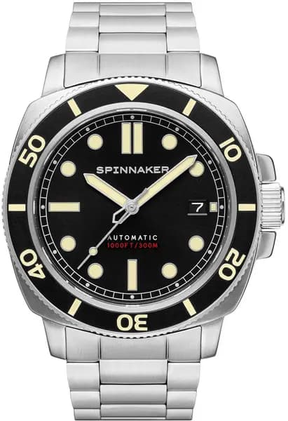 Spinnaker Watch Hull Mens - Black SPK-106