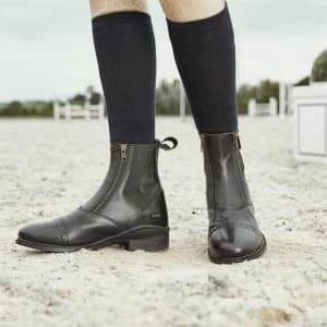 Dublin Evolution Double Zip Paddock Boots Ladies - Black