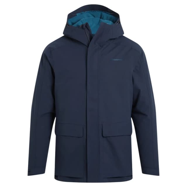 Thermal hooded waterproof jacket Craghoppers Lorton II Bleu Male L