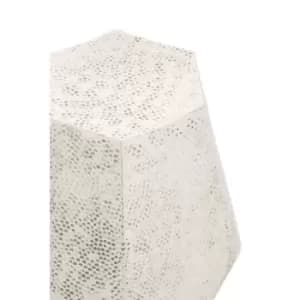 Rabia Drum Style Geometric Table