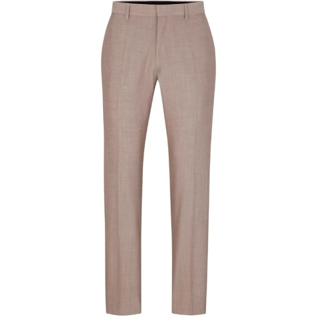 Boss Mens Tailored Trousers Pink male 30W R