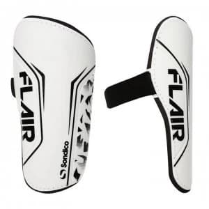 Sondico Flair Slip Shinguards - White/Black
