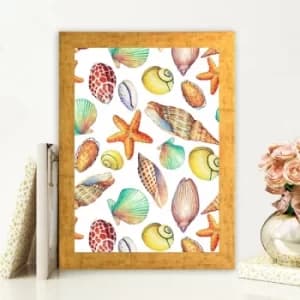 AC662163829 Multicolor Decorative Framed MDF Painting