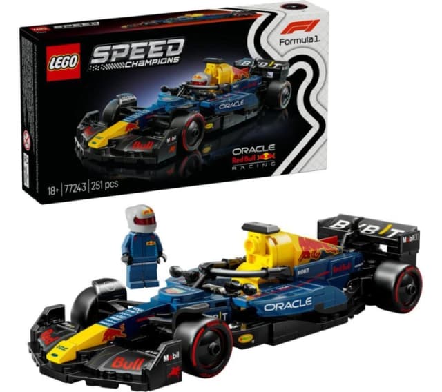 LEGO Speed Champions Oracle Red Bull Racing RB20 F1 Race Car 77243 Toys