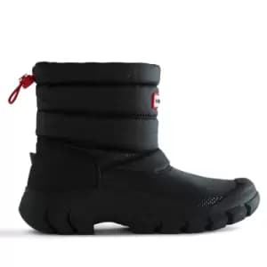Hunter Womens Intrepid Short Snow Boot Black UK 5