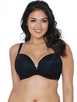 Curvy Kate Smoothie Soul Plunge Bra - Black, Size 28, Women