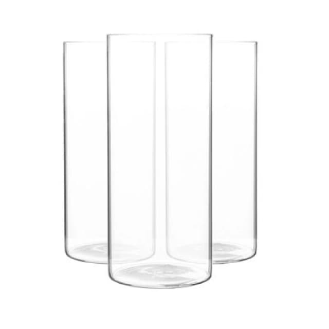 Argon Tableware Scandi Storage Jar - 1.5 Litre - Pack of 3 Clear