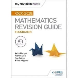 OCR GCSE Maths Foundation: Mastering Mathematics Revision Guide by Gareth Cole, Joe Petran, Keith Pledger (Paperback, 2017)