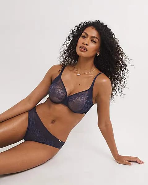 Gossard Gossard Glossies Lace Plunge Bra Eclipse Eclipse Female 32F SP68421