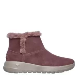 Skechers Bundle Up Ladies Boots - Purple