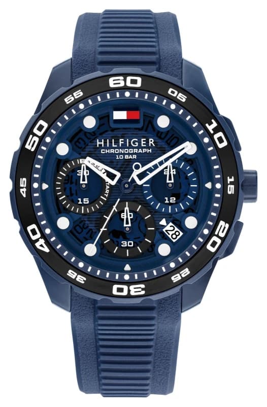Tommy Hilfiger 1792232 TH-Regatta (44mm) Blue Dial / Blue Watch