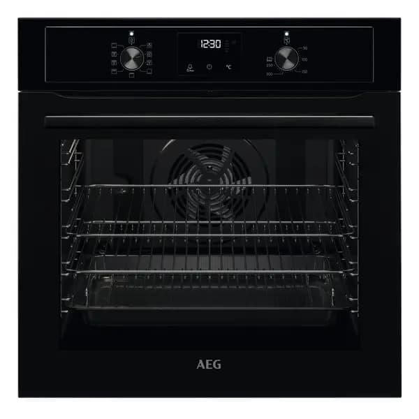 AEG 6000 Series Single Oven - Black BEX335011B Black