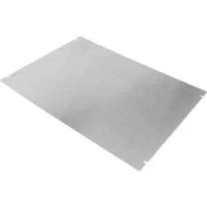 Hammond Electronics 1434-1712 Base plate (L x W x H) 432 x 305 x 1mm Aluminium Ecru