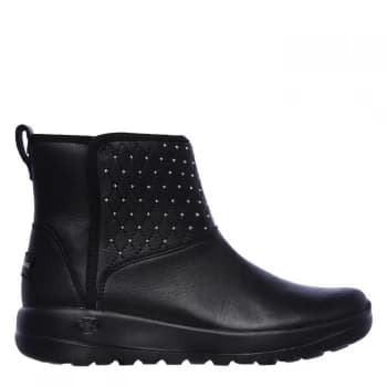 Skechers On The Go Joy Womens Ankle Boots - Black