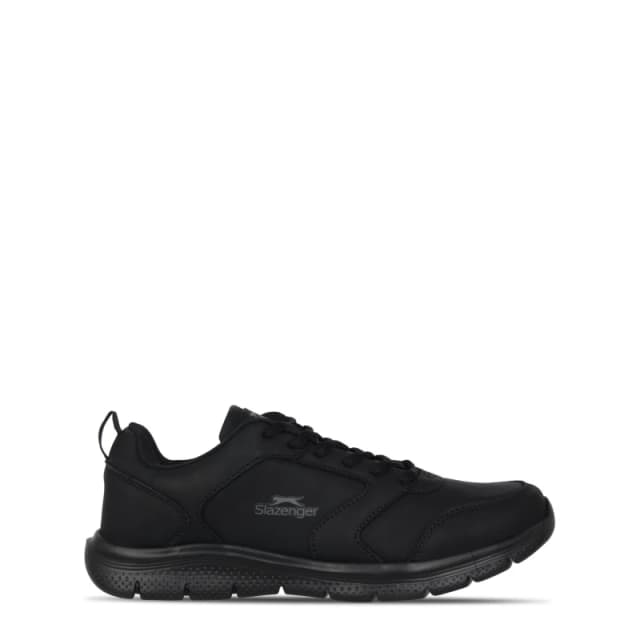 Slazenger Force Mesh Mens Trainers Runners 7 (41) Black 12147941270