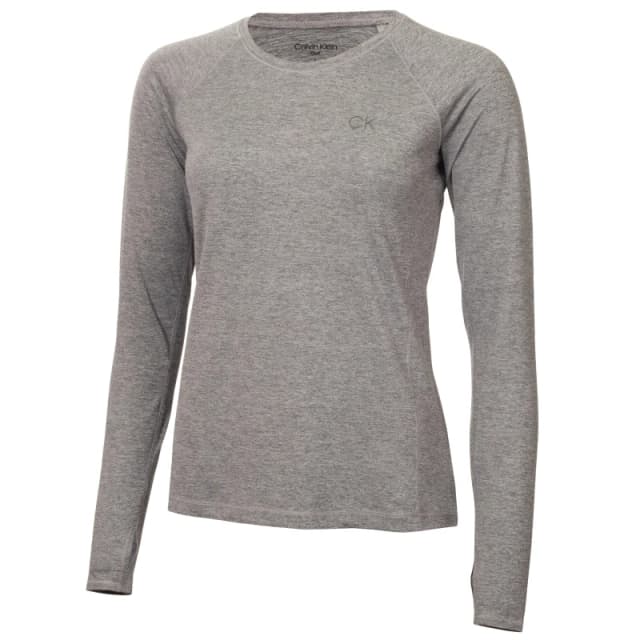 Calvin Klein Golf Long Sleeve Top Womens - Silver Silver 10