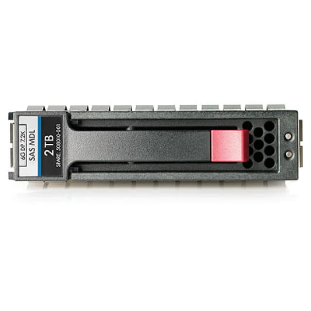 HPE 2TB 6G SAS 7.2K rpm LFF (3.5-inch) Dual Port Midline 1yr Warranty