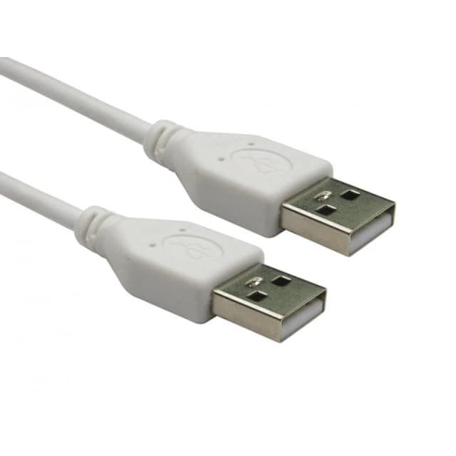 Cables Direct 99CDL2-0121-WT USB cable 1m USB 2.0 USB A White