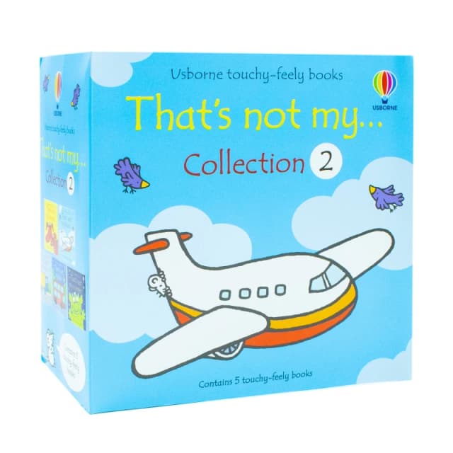 Usborne Touchy-Feely Books That's Not my... Collection 2: 5 Books Set (Truck, Plane, Monster, Dragon, Bus) Fiona Watt Books