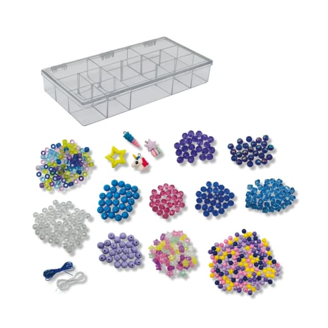 SES Creative Galaxy jewellery beads set Multi unisex One Size