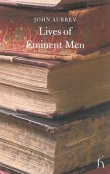 Lives of Eminent Men by John Aubrey Book