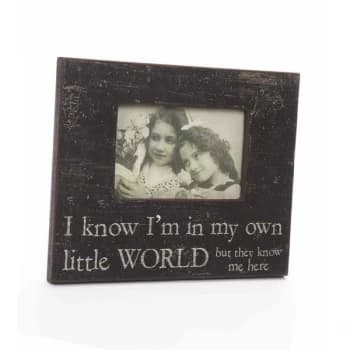 Own Little World Frame By Heaven Sends