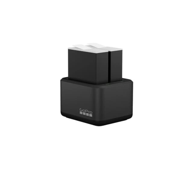 GOPRO Dual Battery Charger with 2 Enduro Lithium-ion Batteries, Black 810116382361
