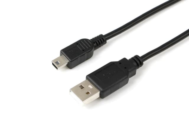 Microconnect USBAMB53 USB cable USB 2.0 3m USB A Mini-USB B Black