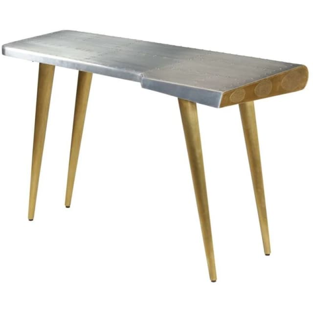 vidaXL Aviator Writing Desk Vintage Aircraft Airman Style 120x60x76cm Table