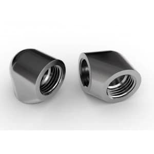 EK Water Blocks EK-AF Angled 90 2F G1/4 - Black Nickel