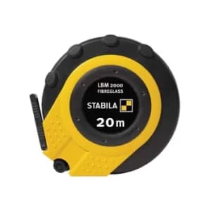 Stabila LBM 2000 Closed Fibreglass Tape 20m (Width 13mm) (Metric only)