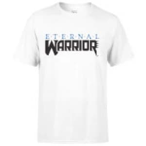 Valiant Comics Classic Eternal Warrior Logo T-Shirt - L - White