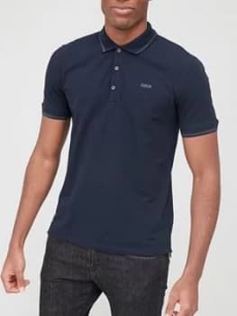 Hugo Boss Dinoso 211 Polo Shirt Navy Size 2XL Men
